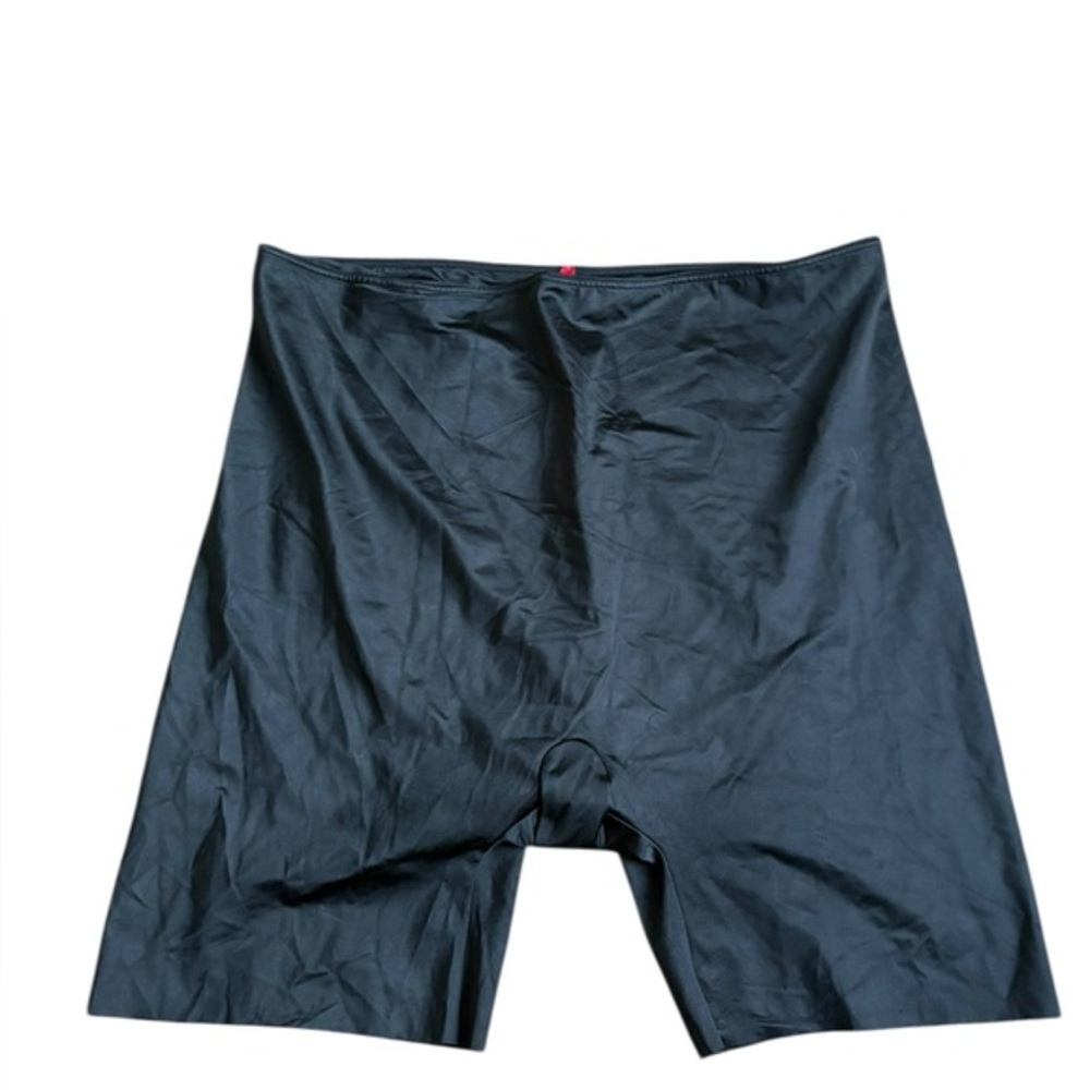 Spanx Simplicity High Waisted Mid-Thigh Compression Shaper black size 3X.